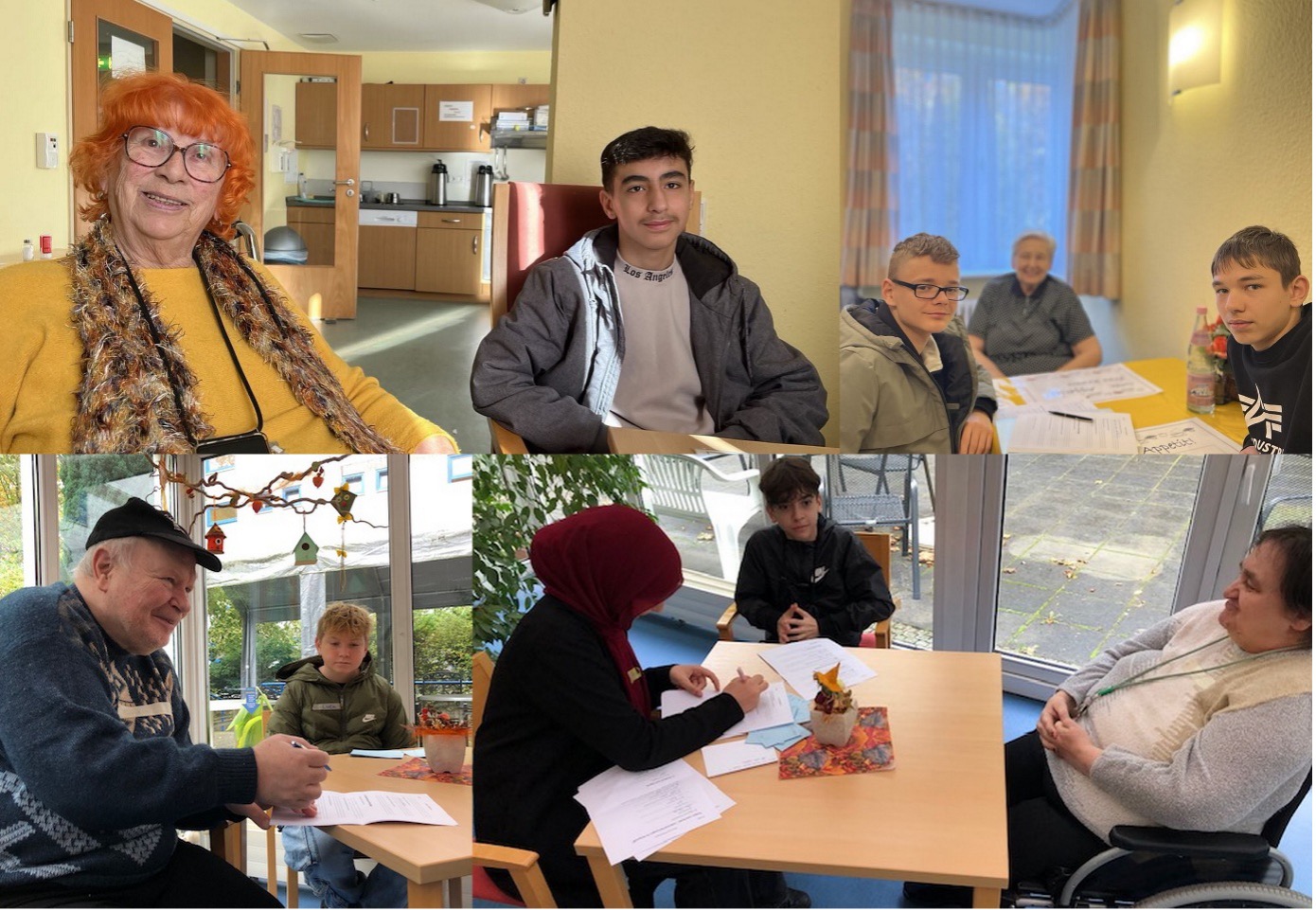 Thumbnail für Artikel Ausflug der 8. Klassen ins Seniorenheim